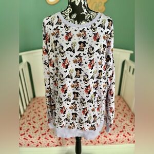 Charlie’s Project 2XL Boo Bash Disney Princess Halloween bamboo pullover